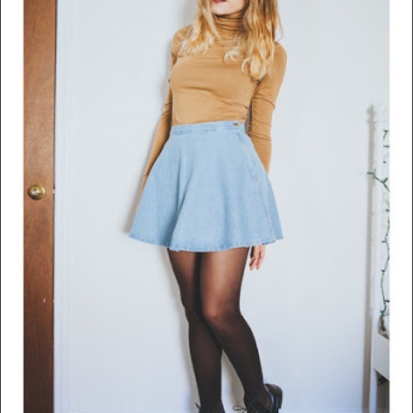 American Apparel Denim Skirt - Picture 5 of 6